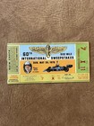 1976 Indianapolis 500 International Sweepstakes Racing Ticket Rutherford Wins 
