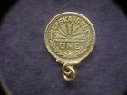 1911 Alaska Gold Parka Head One Dollar M E Hart s Coins Of West 10kt Pendant