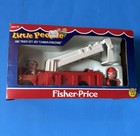 Vintage Fisher Price Little People Fire Truck Set 0346 New In Box 