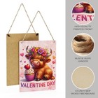 Pink Valentines Day Decorations cow Valentines valentine Wall Decor valentine 