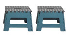Durable Foldable Step Stool Anti-slip Rubber Portable Handy 8 5in  2-pack 