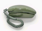 Western Electric Bell System Trimline Olive Gr  Rotary Telephone Oct 1972 Parts