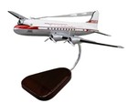 Western Airlines Air Express Douglas Dc-4 Desk Display Model 1 72 Sc Airplane