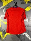 England Team Training Jersey Football Soccer Shirt Red Nike Women Size M Ig93