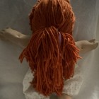 Vintage 1985 Cabbage Patch Kids Coleco Red Yarn Hair Blue Eyes Doll Original