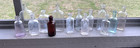 Lot Of 14 Vintage Medicine Bottles Apothecary Pharmacy Glass