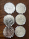Rwanda Lunar Ounce - 2017 - 2022 1 Oz Pure Silver Coin Set