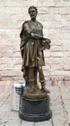 Stunning  for Season  Male Bronze Figurine By Zegut tusey Hand Made Sculpture