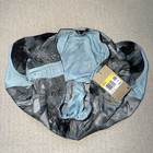 Nike Dri-fit Women   s Training Shorts S 3  Gray blue Abstract