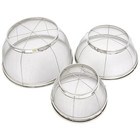 Kitchen-rite Stainless Steel Mesh 3-piece Colander Set
