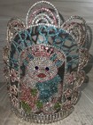 Beary Special Iridescent Rhinestone Tiara Crown Beauty Queen Pageant Fashion