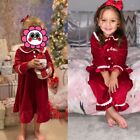 Red Christmas Baby Boy Girl Family Pyjamas Sets Kids Match Pajamas Dress Clothes