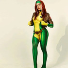 Rogue Cosplay Anna Marie Cosplay 3d Printing Adult Kids Zentai Suit Halloween