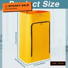 1 Pack Cleaning Cart Bag Zippered Front Replacement Janitorial Cart Thick Bag La