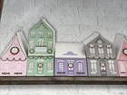 Recollections Christmas Paper Village Decor Kit Pastel - Makes 5 Houses