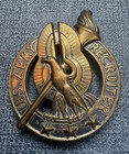 Lot Of Two Us Army Recruiter Badge Military Insignia Pin  one Mfg By Krew 