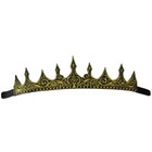 Gold Foam Rubber Royal Costume Prop Accessory Tiara Crown