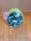 Vtg Swibco Puffkins Shelly Turtle Plush Stuffed Animal Nwt Tag Protector