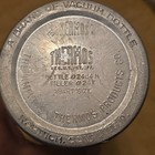 2 Vintage Thermos Brand  2484  24-f 1 Qt Quart Ribbed Aluminum Red Vacuum Bottle