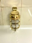 Vintage Brass Nautical Passageway Light Wall Mount Ship Bulkhead Lamp Marine