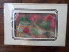Caron Wonderart Latch Hook Rug Kit  4455 Colonial Floral 34x50  Vtg