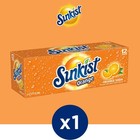 Sunkist Orange Soda Pop  12 Fl Oz  12 Pack Cans