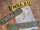 1960s 70s Us Army Air Force Vietnam Cold War Era Named Tape Lot J Patch L  k   
