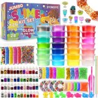 126 Pcs Diy Slime Making Kit For Girls Boys - Birthday Idea For Kids Age 5      