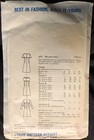 Vintage 1960s Vogue Cut Sewing Pattern 6419 Dress Size 16