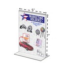 Acrylic Sign Holder Bottom Loading Table Tent