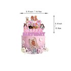 Pink Roblox Theme Birthday Party Decorations Colorful Balloons Virtual World Bac