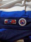 San Antonio Rampage Men s Hockey Jersey Ahl Minor League White Blue Navy