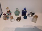 Vintage Miniature Perfume Bottles  Qty 10  Including An Asian Snuff Bottle