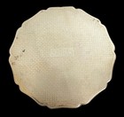 Vintage Floral Gold Tone Powder Compact Stratton Made In England Rare Pattern