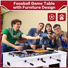 42  Foosball Coffee Table Soccer Game Table Arcade Game Room Tempered Glass