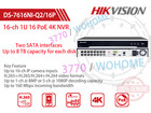 Hikvision 16ch Nvr 6mp Colorvu Compatible Ip Camera 16poe Security System Lot