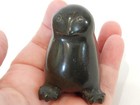 Inuit Folk Art Carved Soapstone Ookpik Bird Owl Numbered
