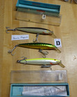 Rapala Lot Of  3  Fishing Lures Musky Pike Magnum 3 Lures 2 Boxes Lot D