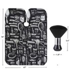 Barber And Hair Stylist Cape Professional Hair Cutting With Neck Duster Brush