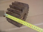 Antique Wooden Gear Foundry Mold - Wooden Sprocket  Gear Model