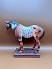 The Trail Of Painted Ponies  12229 Horse With No Name Artist Loran Creech Rare