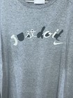 Vintage Retro Nike Just Do It Themed Gray Colored Shirt Size Xl Nike White Tags
