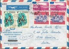 Savoystamps-republic Of Congo-cover-1968-airmail To Switzerland Un Cache