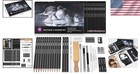 30pcs Professional Drawing Artist Kit Set Pencils And Sketch Charcoal Art Tools