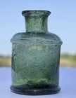 Old Antique Inkwell From The 1800s  Ink Well Glass 
