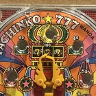 Vintage Pachinko 777 Wanda Toy Mini Pinball Game Pink