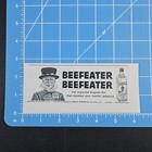 1957 Burrough s Beefeater English Gin Vintage Print Ad Martini Kobrand London