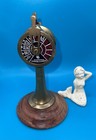 Decorative Antique Brass   Wood Ship Engine Room Telegraph  6  Nautical Decor