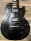 2016 Gibson Les Paul Studio Faded T Satin Black Electric Guitar