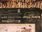 Dept 56 Dickens Village 1st Series Afghan Woven Throw Blanket 50   x68    100 cotton